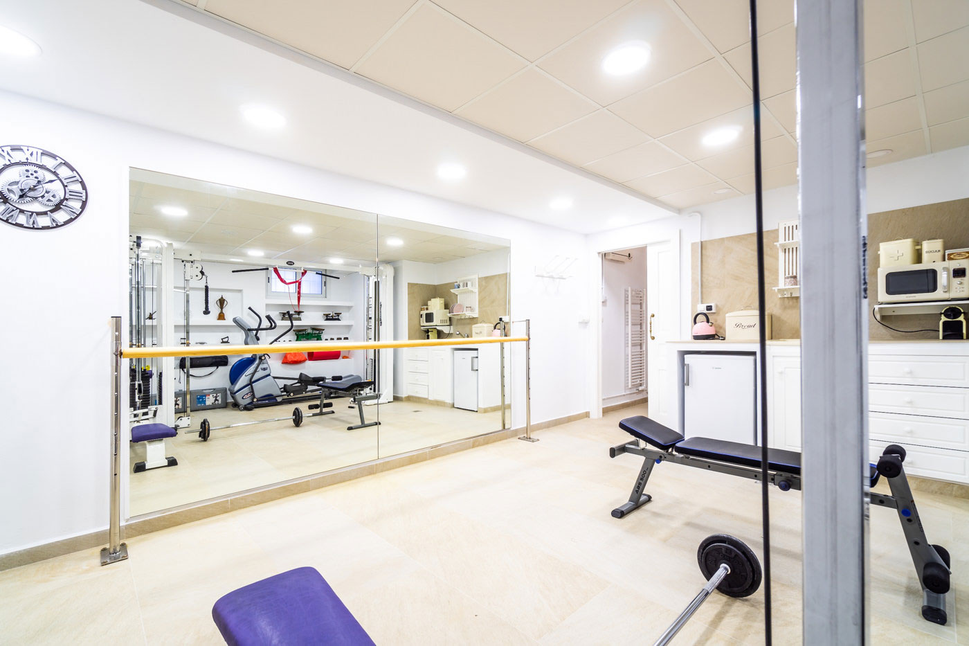 Un excelente espacio para entrenamiento físico